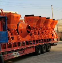 6臺攪拌機(jī)發(fā)往甘肅