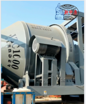 滾筒1000型移動(dòng)攪拌站發(fā)往天水