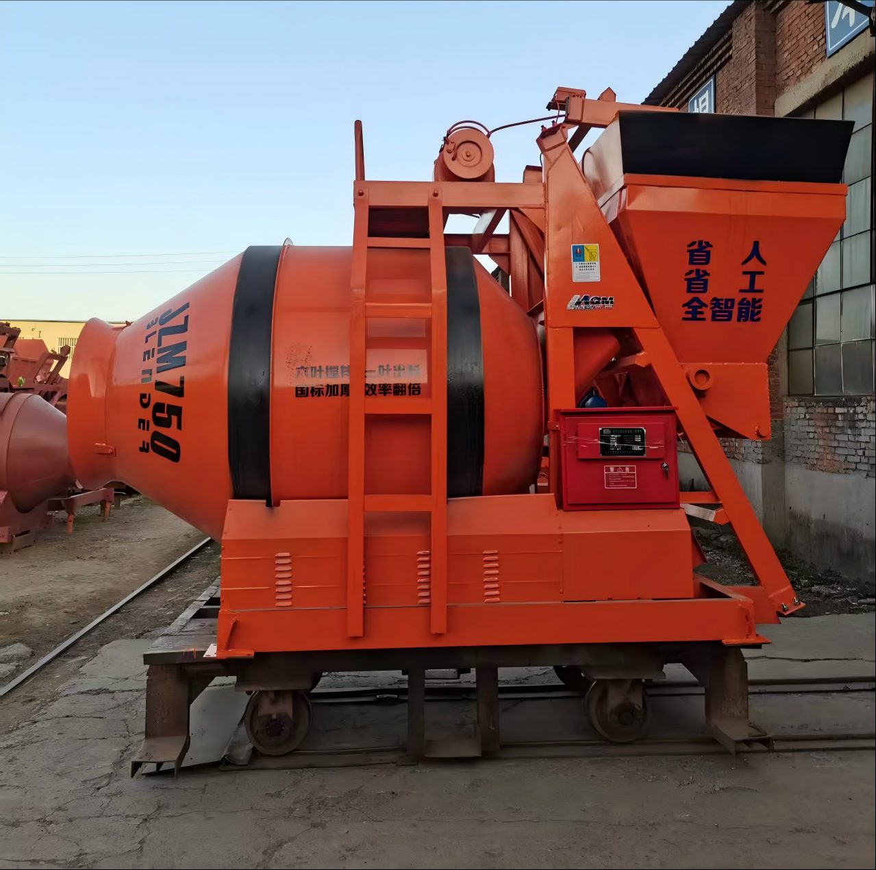 JZM750攪拌機(jī)發(fā)往甘肅